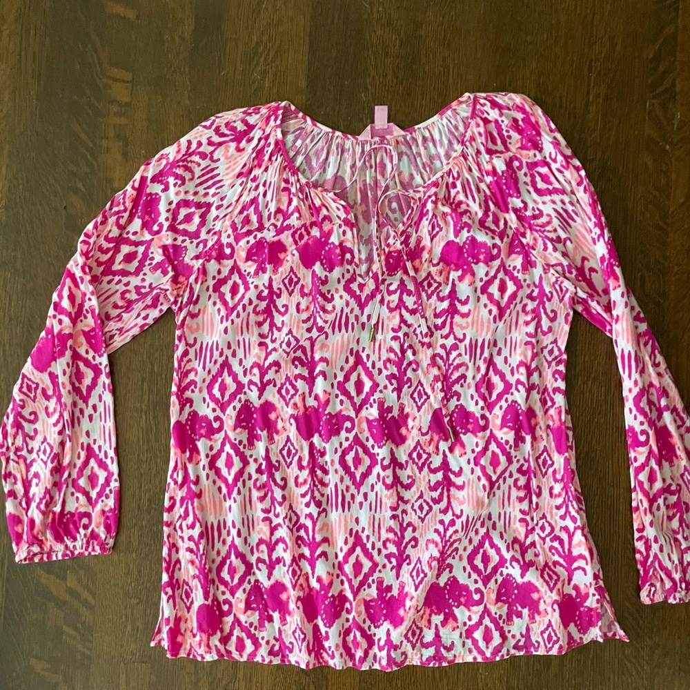 Lilly Pulitzer Willa Top, size L